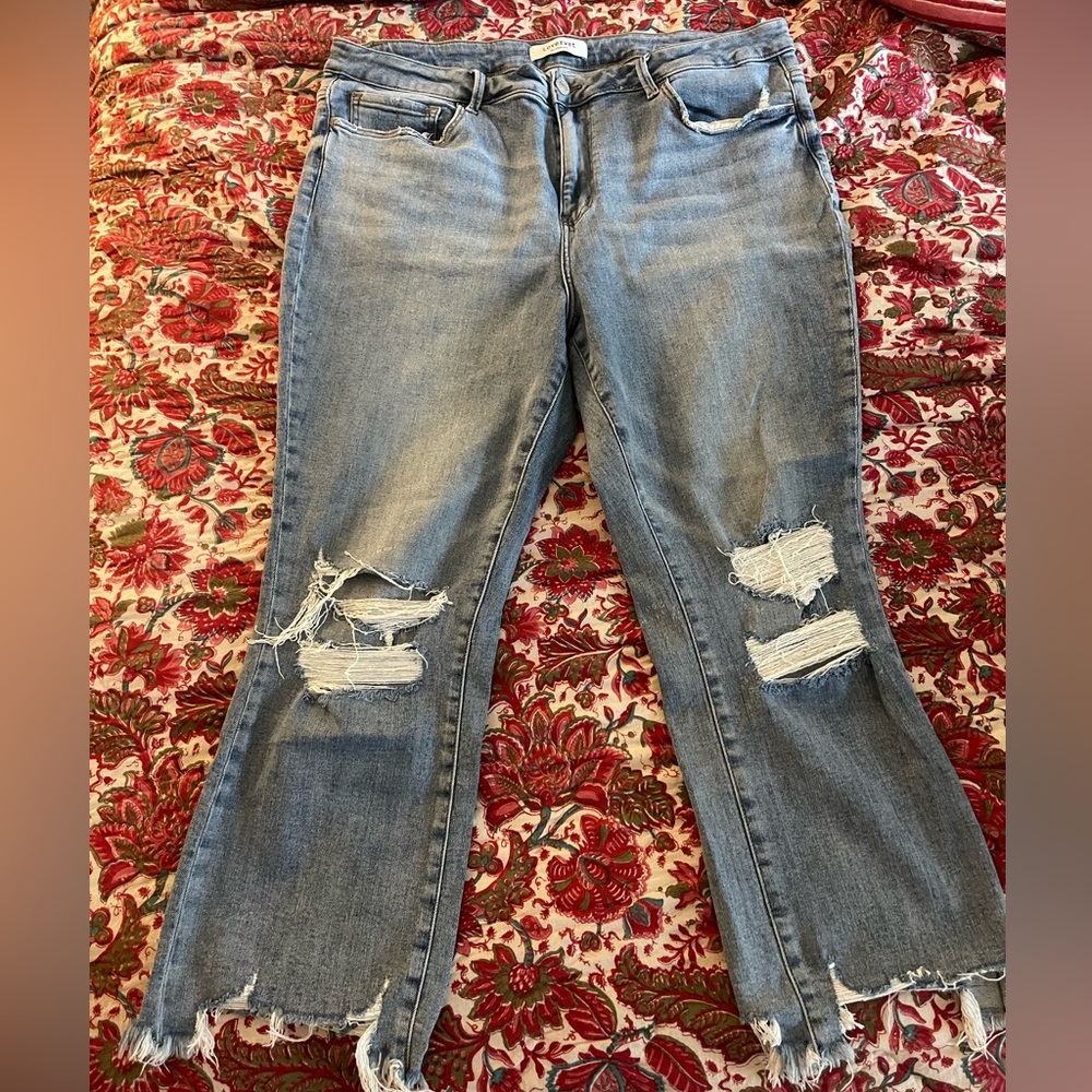 Vervet High Rise Crop Flare